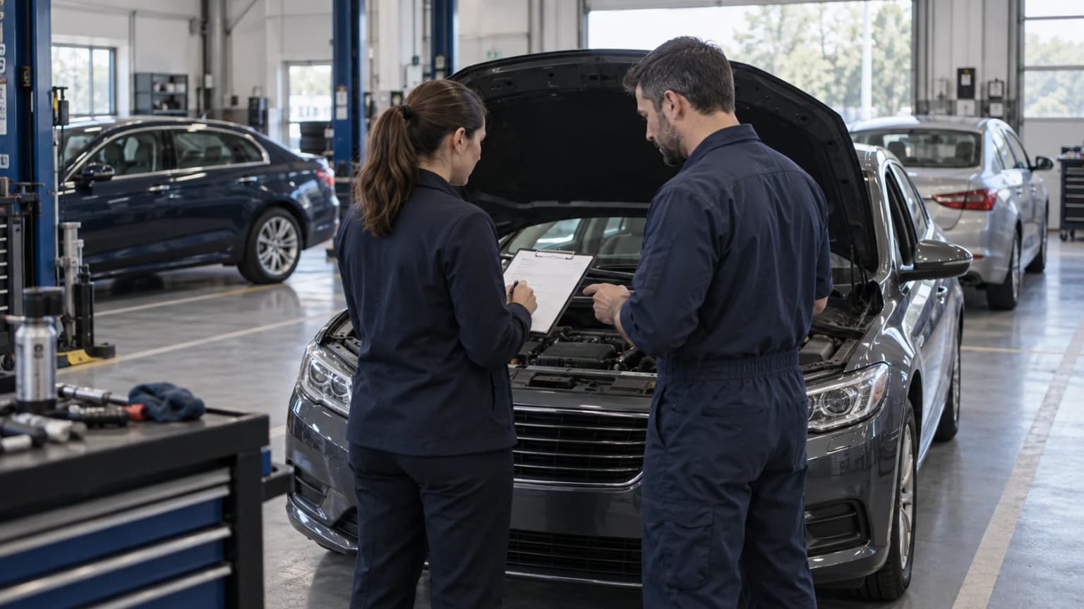 Carnet de défauts d’une flotte VTC : signaler, immobiliser, réparer et remettre en service